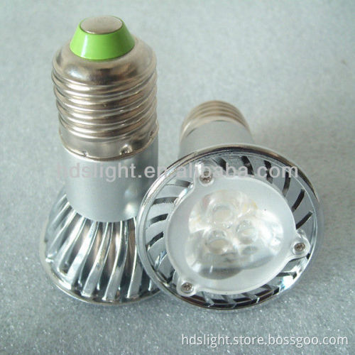 epistar led chip 3w e26 led small spotlight with ce&rohs